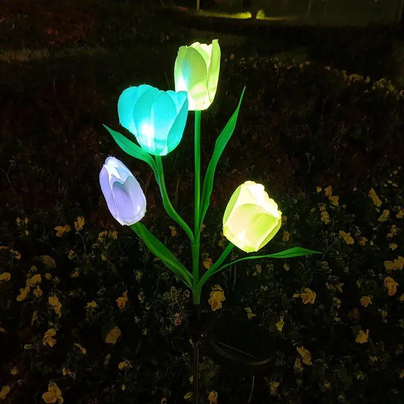 Décoration de jardin solaire - FloLight™