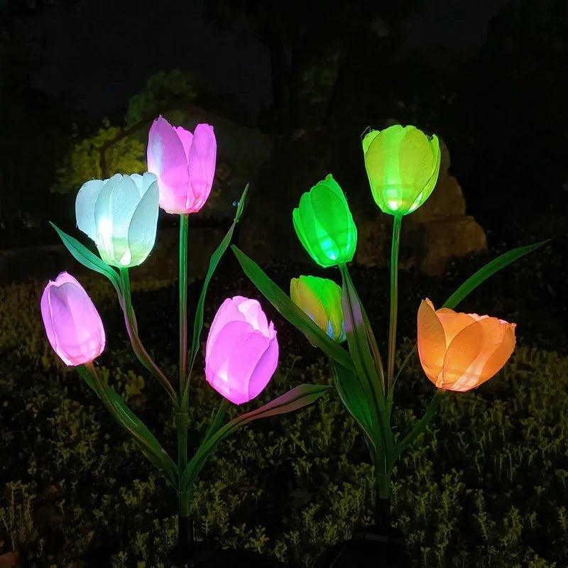 Décoration de jardin solaire - FloLight™