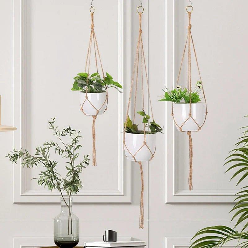 Lot macramé de plantes - MyVintage™
