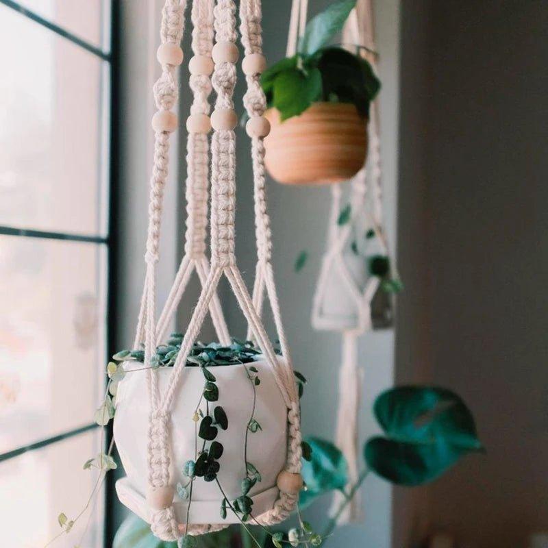 Lot macramé de plantes - MyVintage™