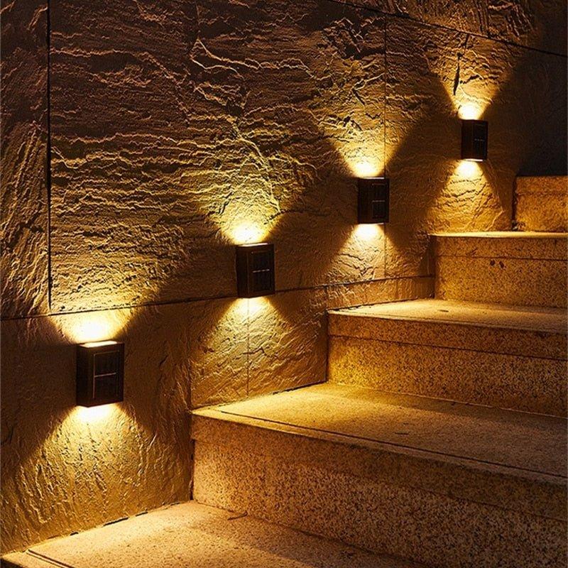LumiEco™ - Appliques murales exterieurs solaires - Palais du Jardin