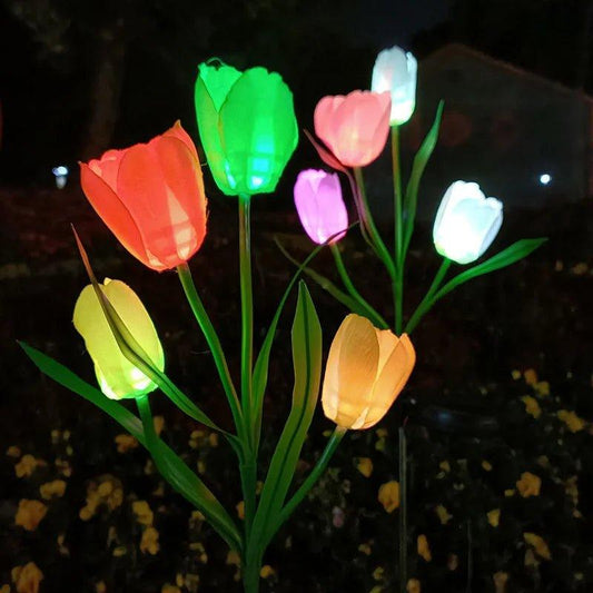 Décoration de jardin solaire - FloLight™