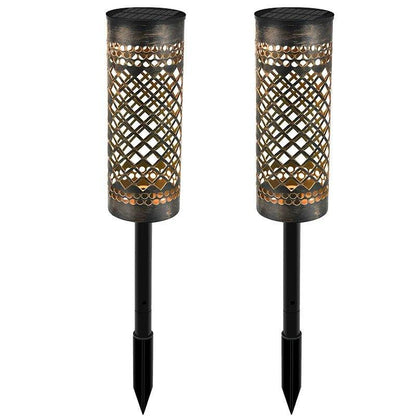 Lampadaire Solaire Pelouse Extérieure - MosaicaLight™